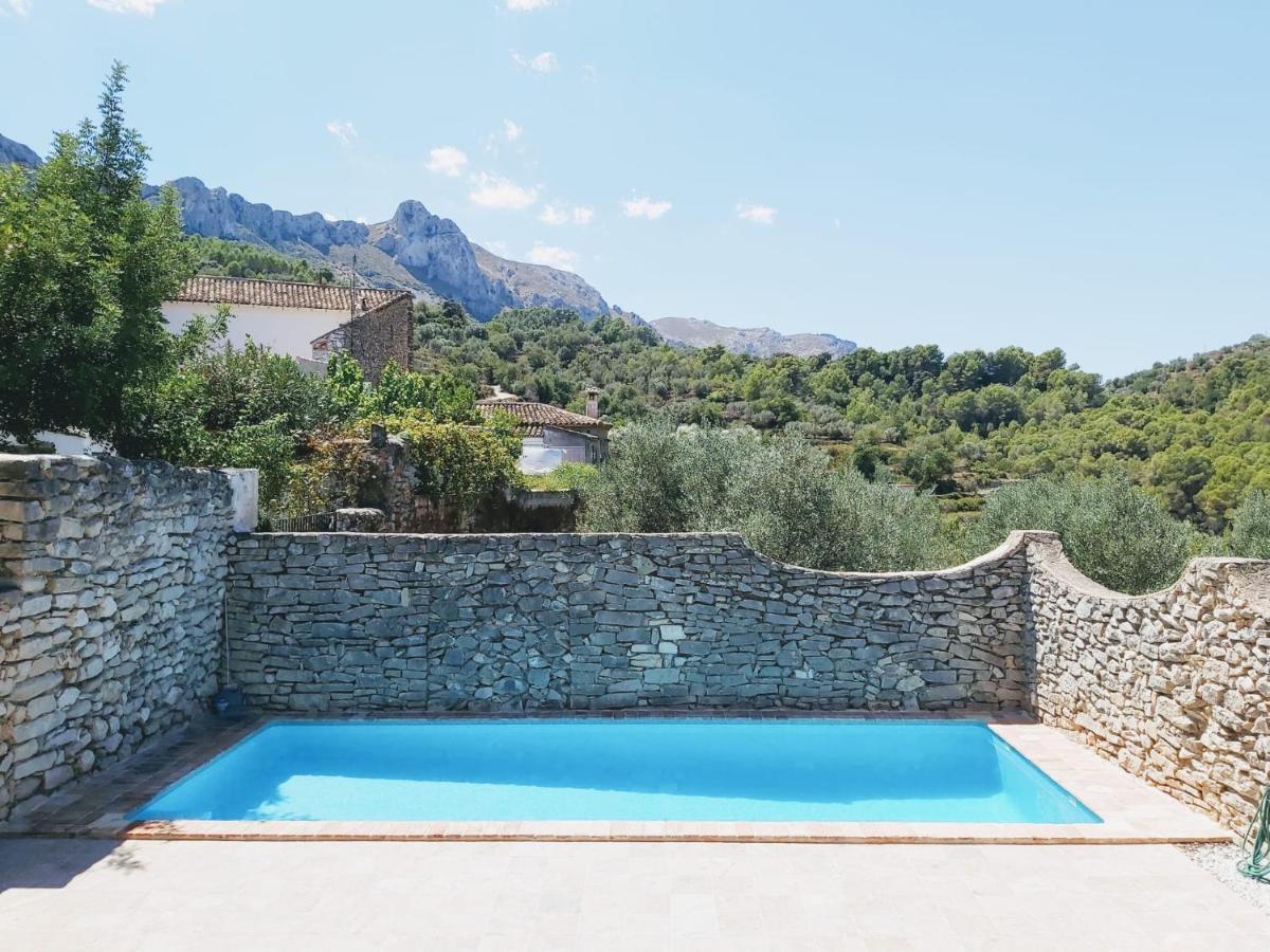 CASA NICOLE Naturaleza, Montañas y Piscina Privada en Alicante Carroja Exterior foto