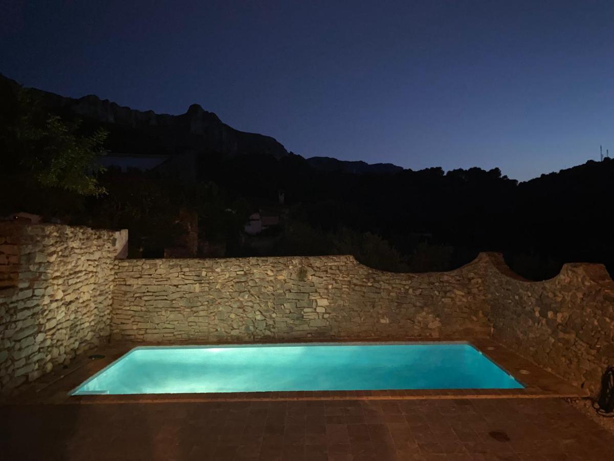CASA NICOLE Naturaleza, Montañas y Piscina Privada en Alicante Carroja Exterior foto