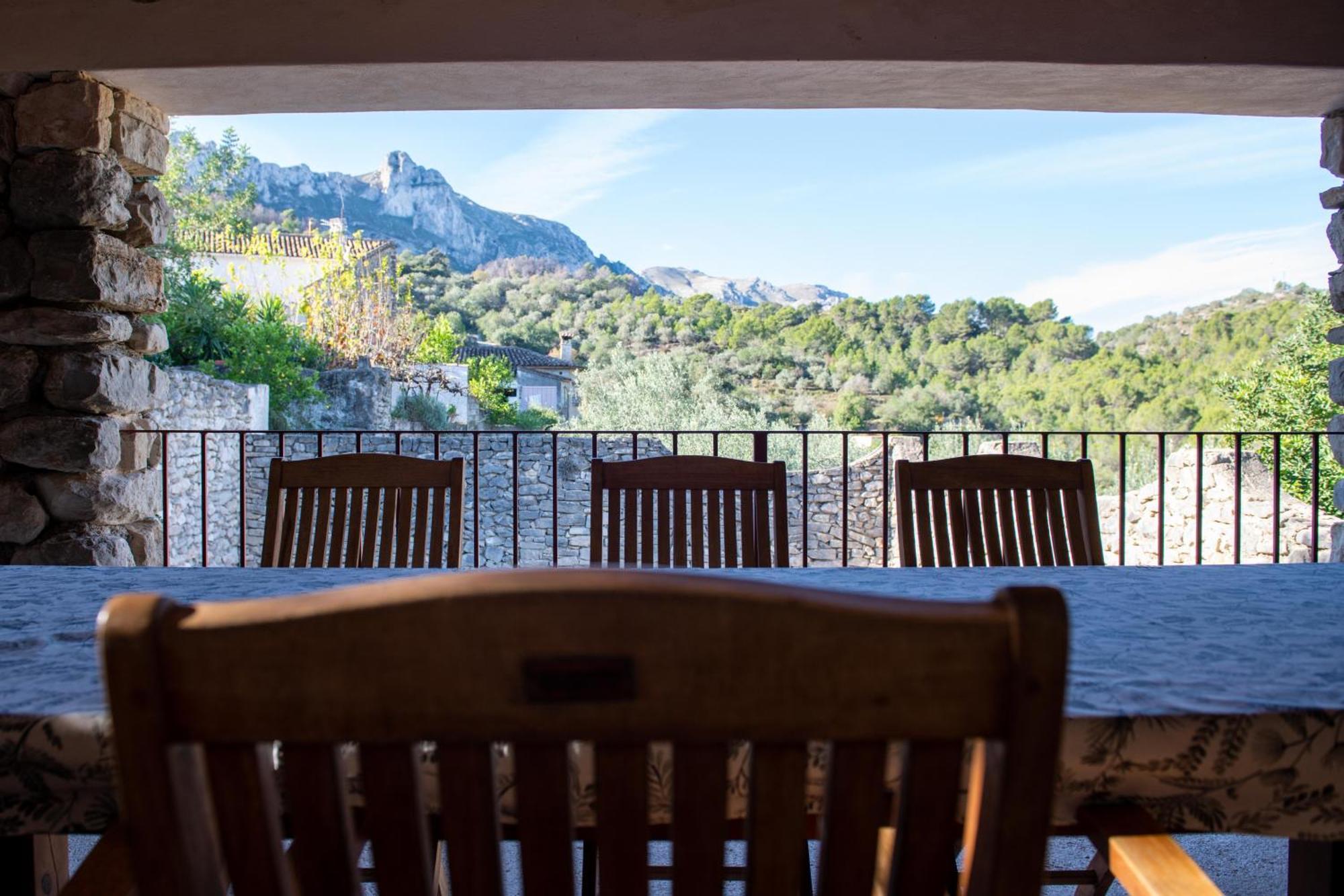 CASA NICOLE Naturaleza, Montañas y Piscina Privada en Alicante Carroja Exterior foto